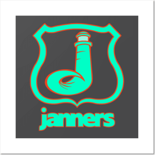 Janners Emblem Posters and Art